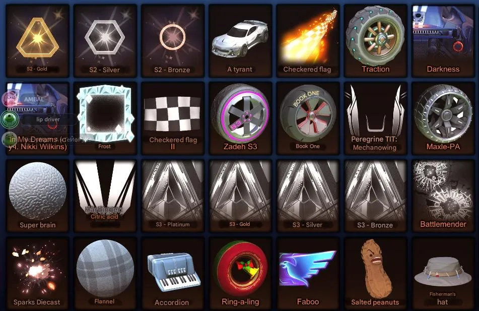 RL1016 Full Access 79 LVL Account with Tyranno, Reaper Goal Explosion, Fennec Huntress, Dominus Nutcracker, Octane Slimline, Stipple Gait, Zadeh S3, Peregrine TT, Aftershock, Proteus, Triton, Takumi Kombo, Paladin ShapeRacer and Big Inventory 